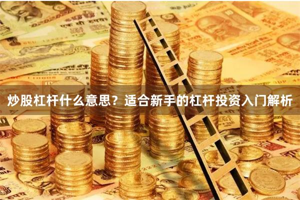 炒股杠杆什么意思？适合新手的杠杆投资入门解析