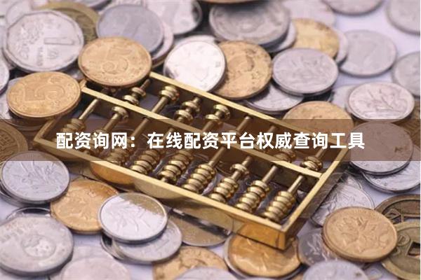 配资询网：在线配资平台权威查询工具